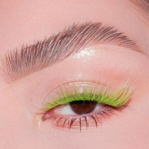 NEON green 3D faux mink lashes